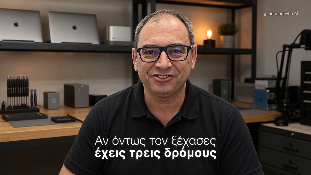 Ο ψηφιακός Θανάσης στο εργαστήριο εξηγεί τους τρεις τρόπους reset του κωδικού στον Mac